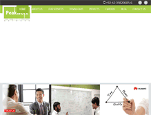 Tablet Screenshot of peakworx.biz